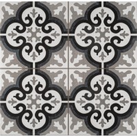 Cemento Decor Manisa Black 45x45