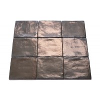 Wandtegel Handvorm Aged Bronze 13x13