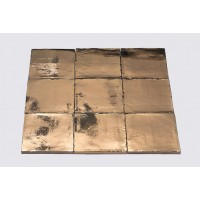 Wandtegel Handvorm Goud 13x13